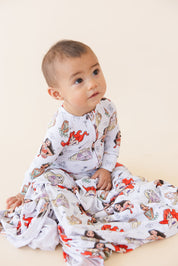 Doodle Princess (ribbed) - Lightweight Blanket