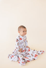 Doodle Princess (ribbed) - Lightweight Blanket