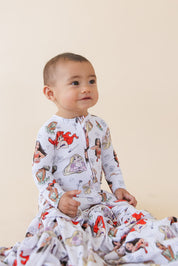 Doodle Princess (ribbed) - Zippy