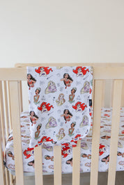 Doodle Princess (ribbed) - Lightweight Blanket