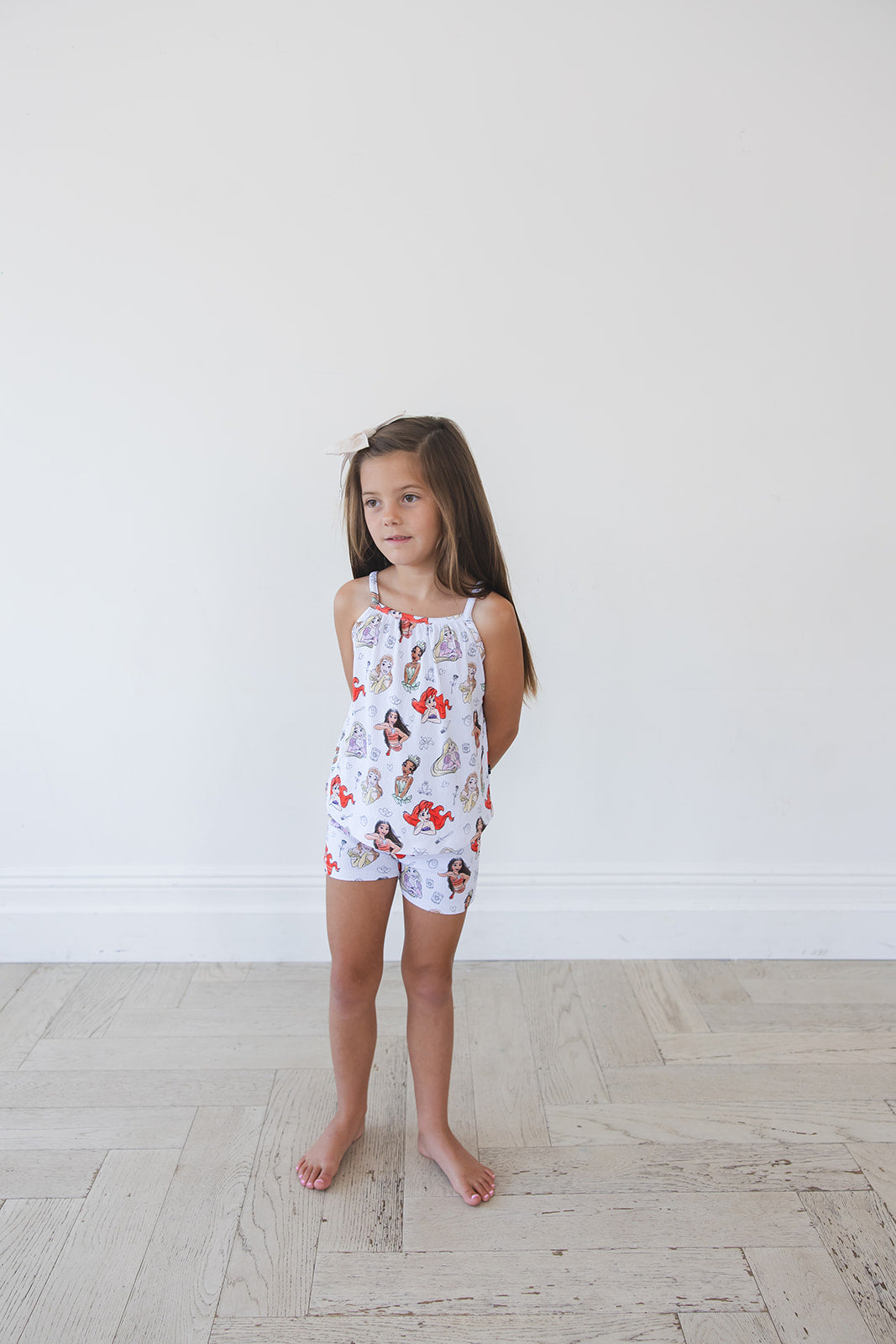 Doodle Princess (ribbed) - Tank Short Set