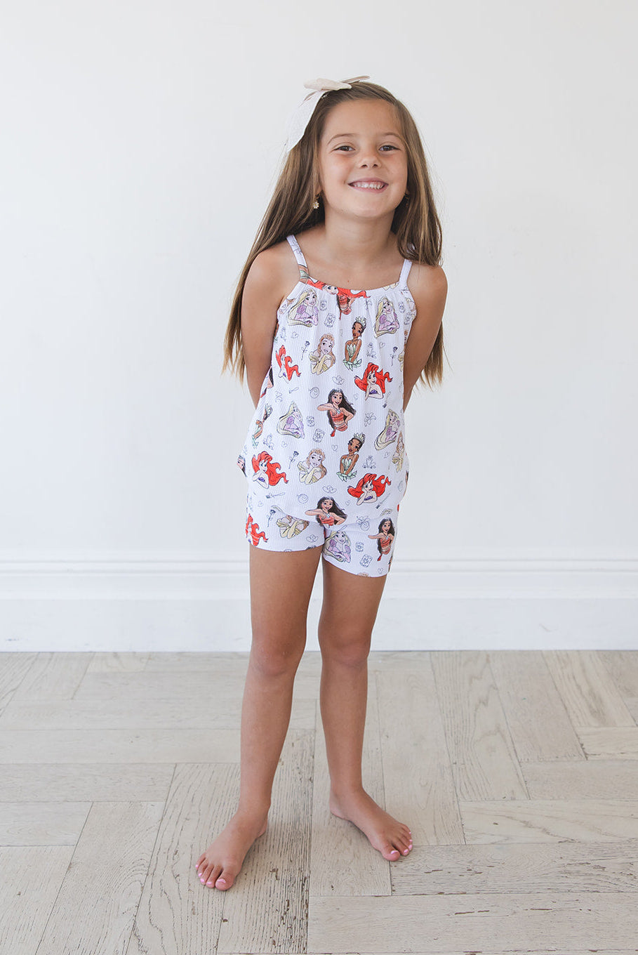 Doodle Princess (ribbed) - Tank Short Set