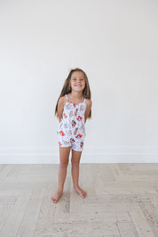 Doodle Princess (ribbed) - Tank Short Set