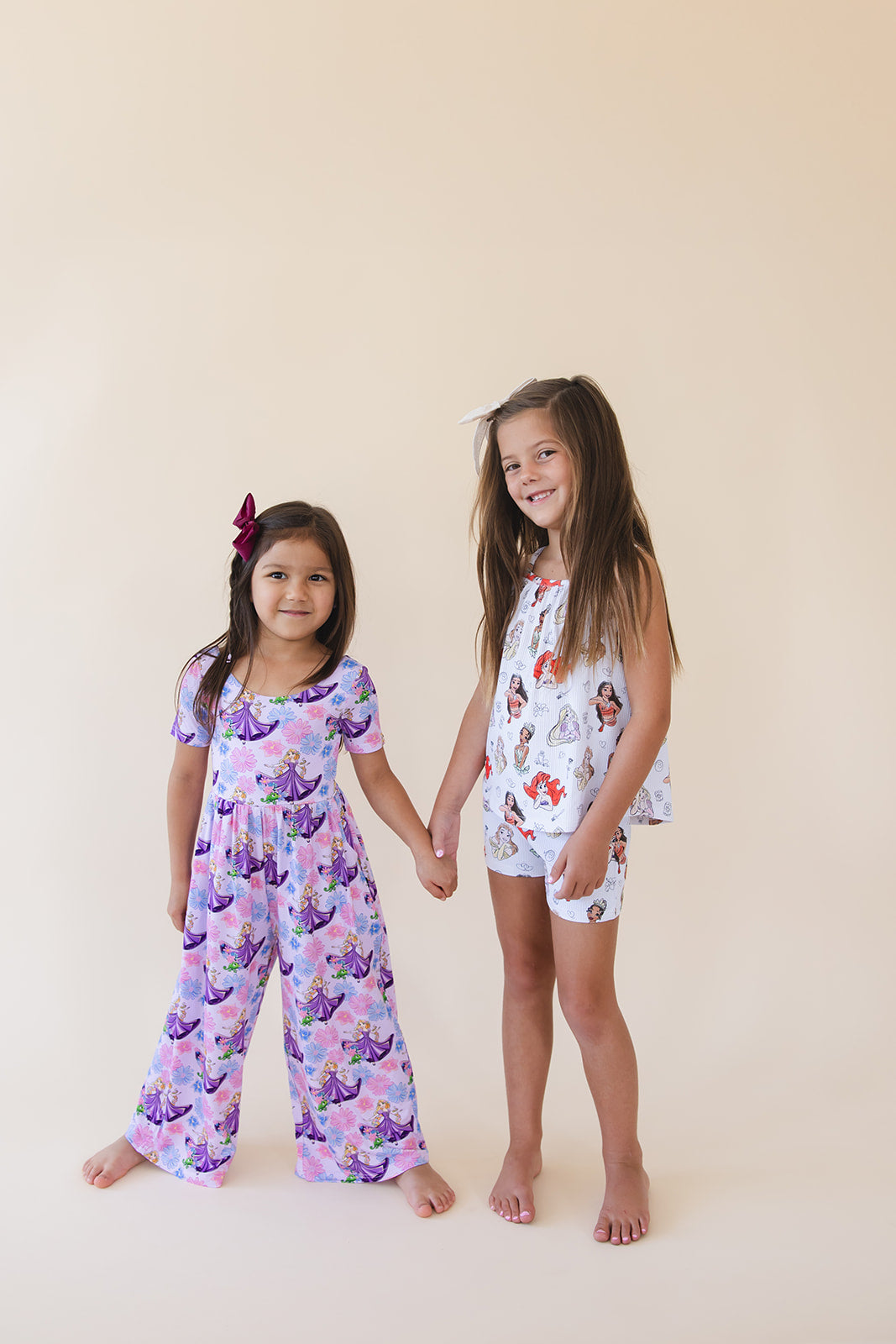 Doodle Princess (ribbed) - Tank Short Set