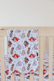 Doodle Princess (ribbed) - Lightweight Blanket