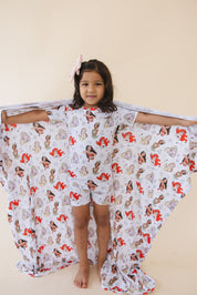 Doodle Princess (ribbed) - Lightweight Blanket