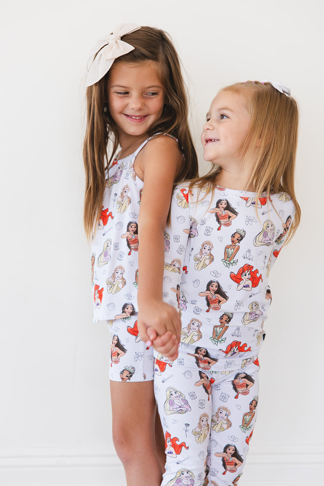 Doodle Princess (ribbed) - Tank Short Set