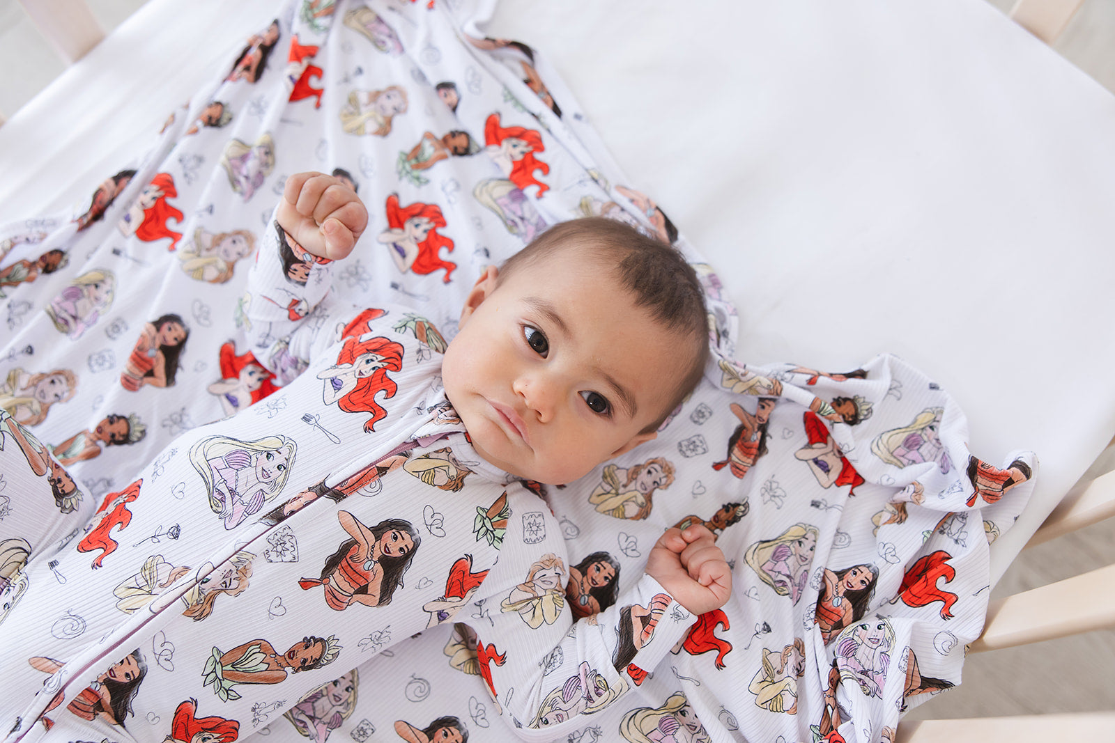 Doodle Princess (ribbed) - Lightweight Blanket