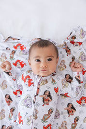 Doodle Princess (ribbed) - Lightweight Blanket