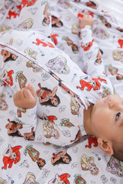 Doodle Princess (ribbed) - Zippy