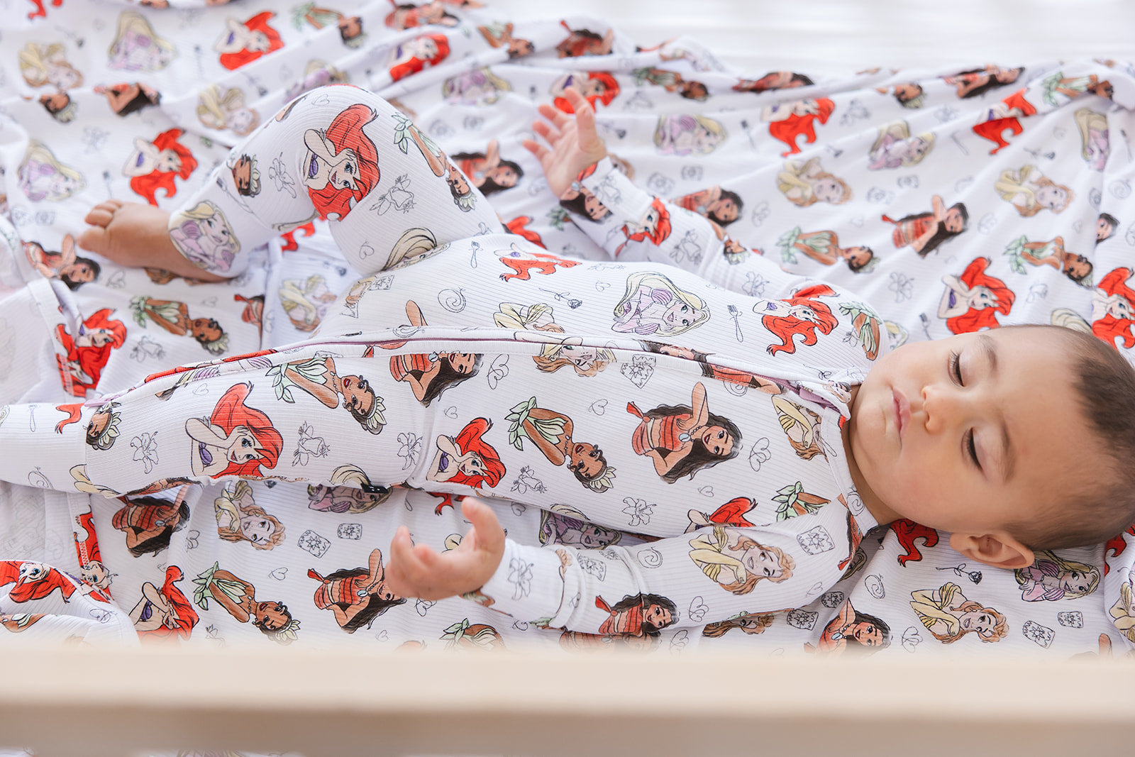 Doodle Princess (ribbed) - Lightweight Blanket