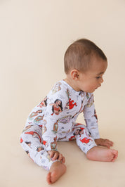 Doodle Princess (ribbed) - Zippy