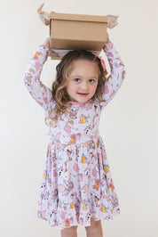 Mistletoe Magic - Ruffle Dress