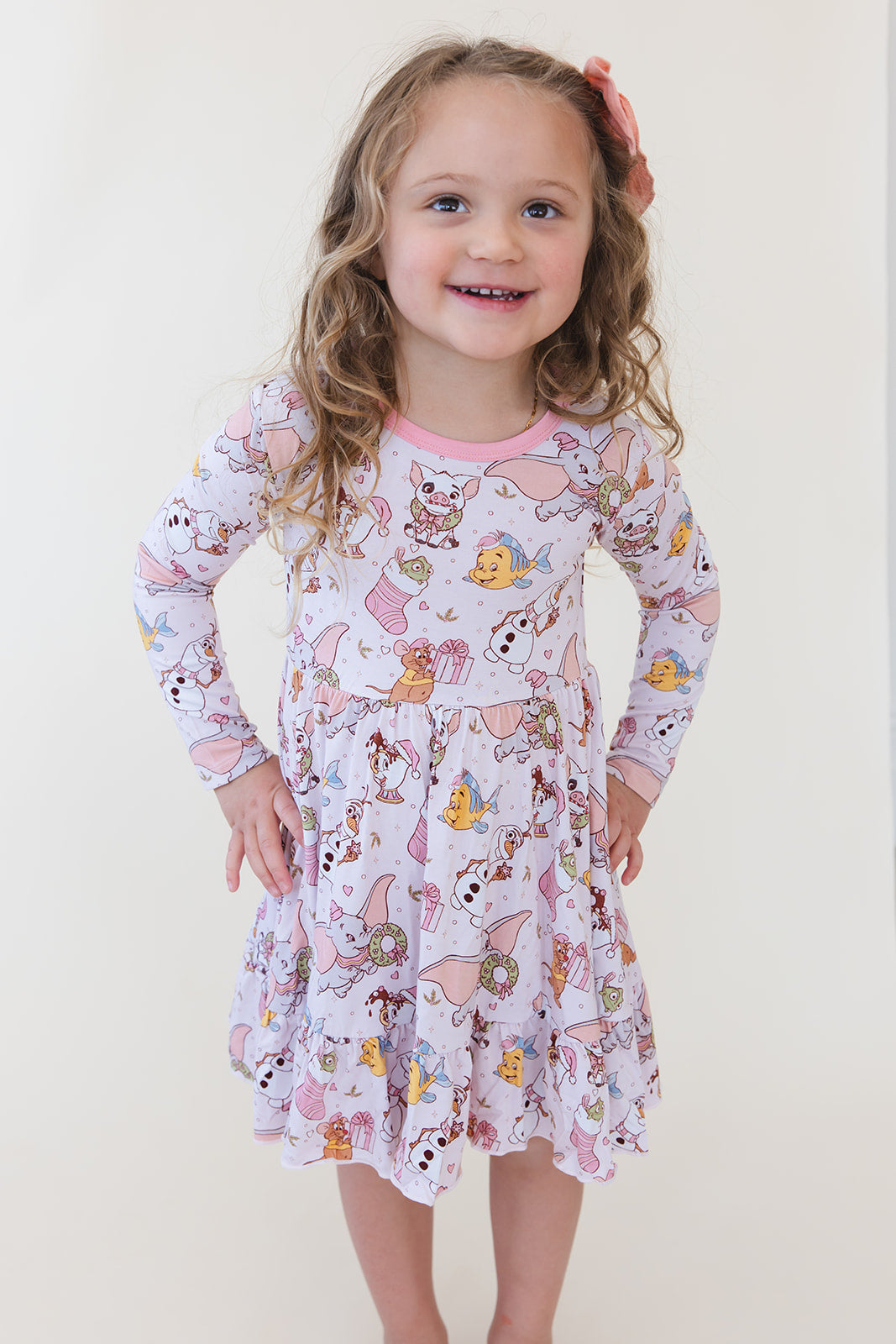 Mistletoe Magic - Ruffle Dress