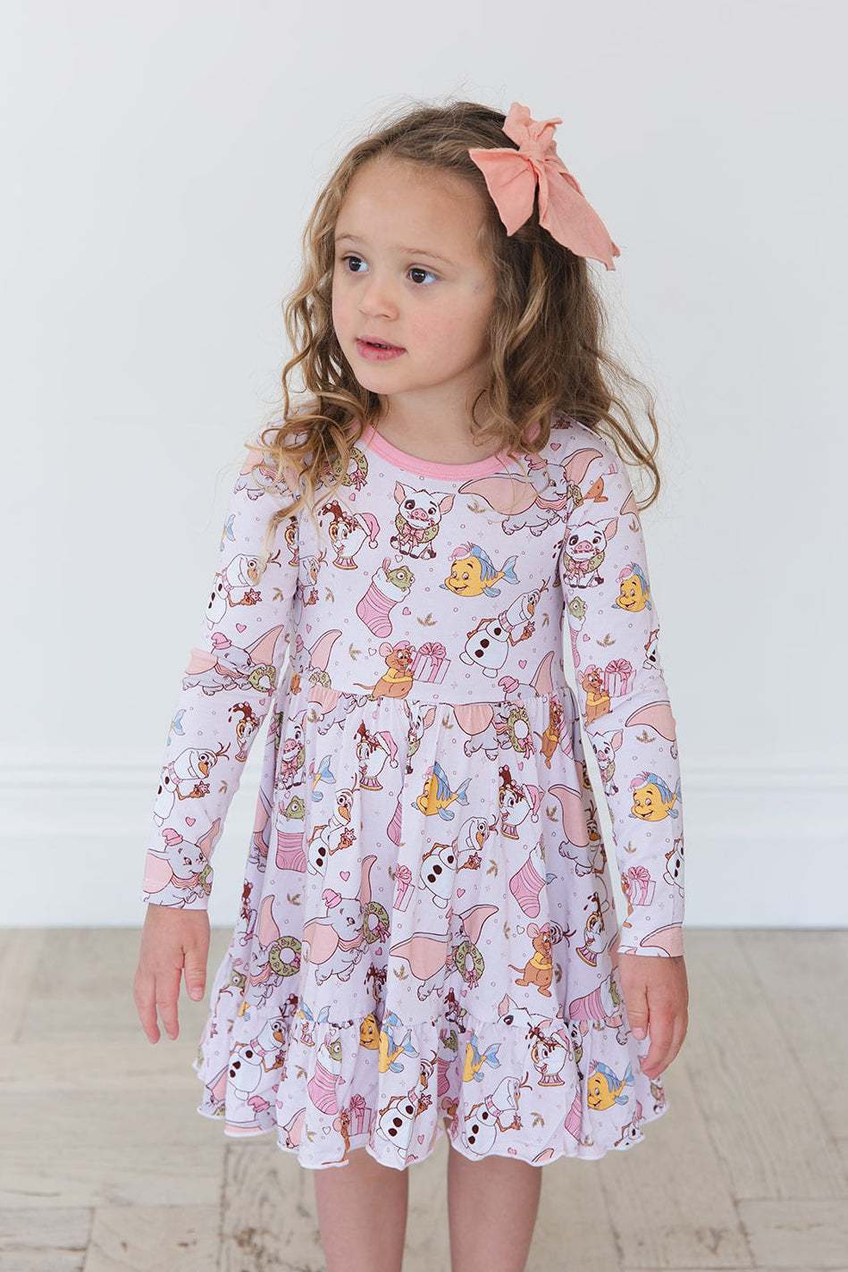 Mistletoe Magic - Ruffle Dress