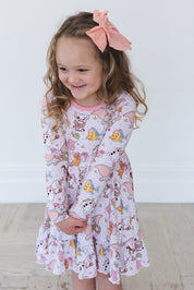 Mistletoe Magic - Ruffle Dress
