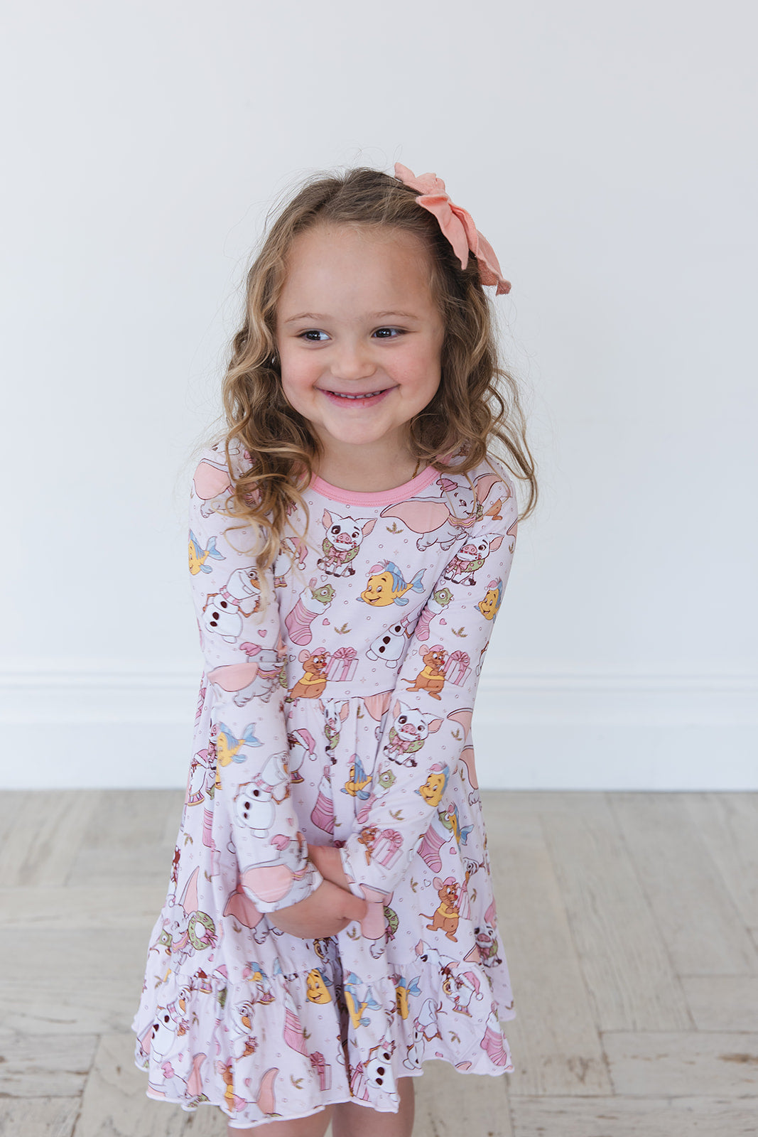 Mistletoe Magic - Ruffle Dress