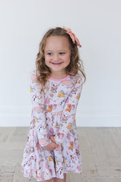 Mistletoe Magic - Ruffle Dress
