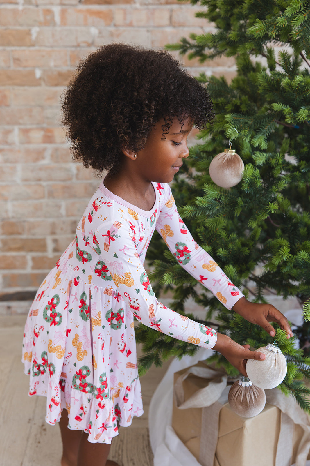 Merry on Main Street - Ruffle Dress
