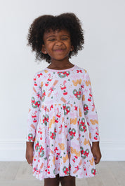 Merry on Main Street - Ruffle Dress