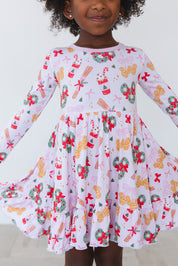 Merry on Main Street - Ruffle Dress