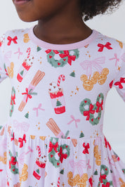 Merry on Main Street - Ruffle Dress