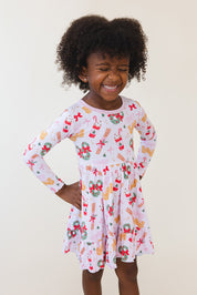 Merry on Main Street - Ruffle Dress