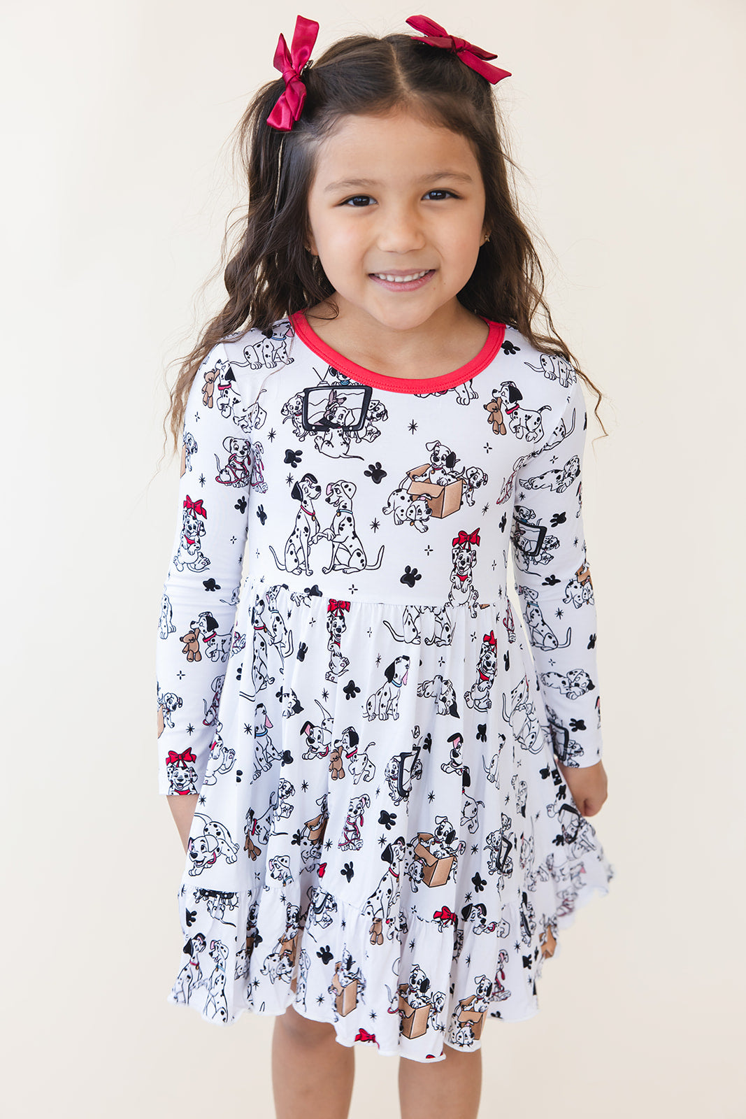 Spot of Cheer - Ruffle Dress