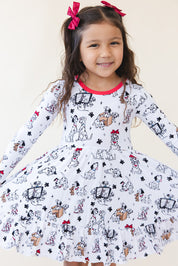 Spot of Cheer - Ruffle Dress