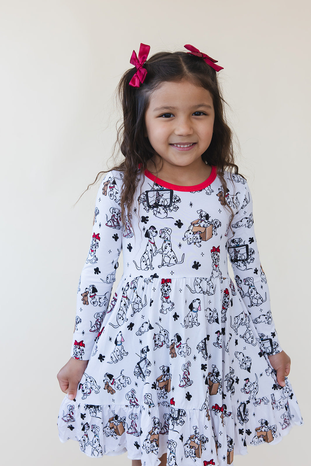 Spot of Cheer - Ruffle Dress
