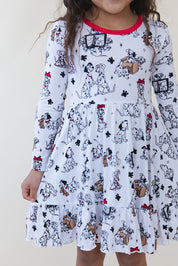 Spot of Cheer - Ruffle Dress