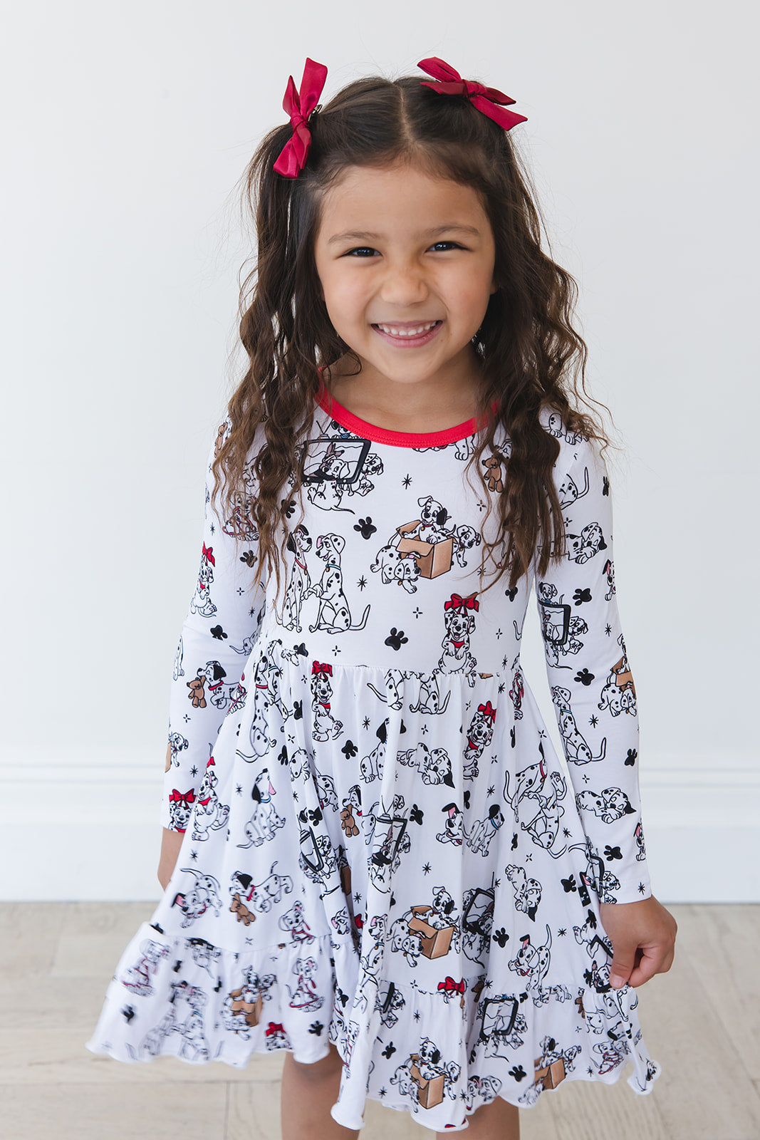 Spot of Cheer - Ruffle Dress