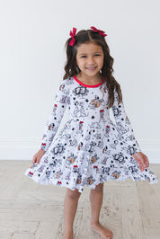 Spot of Cheer - Ruffle Dress