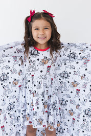 Spot of Cheer - Ruffle Dress
