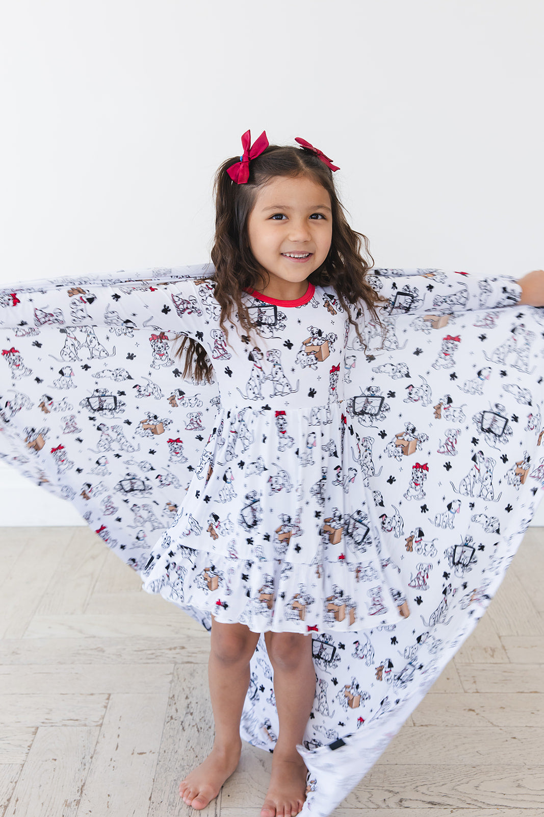 Spot of Cheer - Ruffle Dress