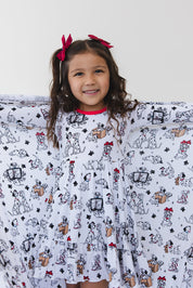 Spot of Cheer - Ruffle Dress