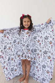 Spot of Cheer - Ruffle Dress