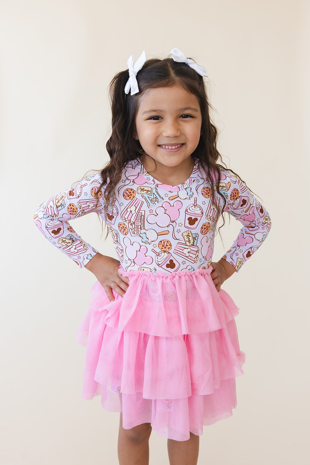 Snacks (purple) - Tutu Dress
