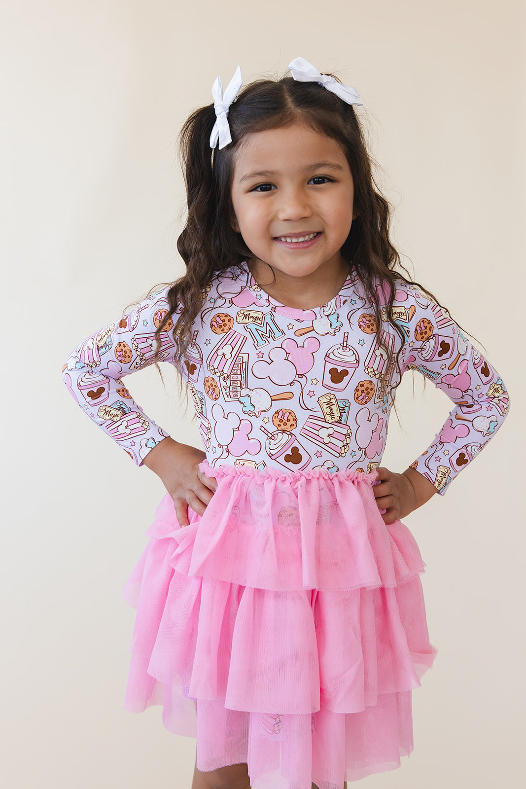 Snacks (purple) - Tutu Dress