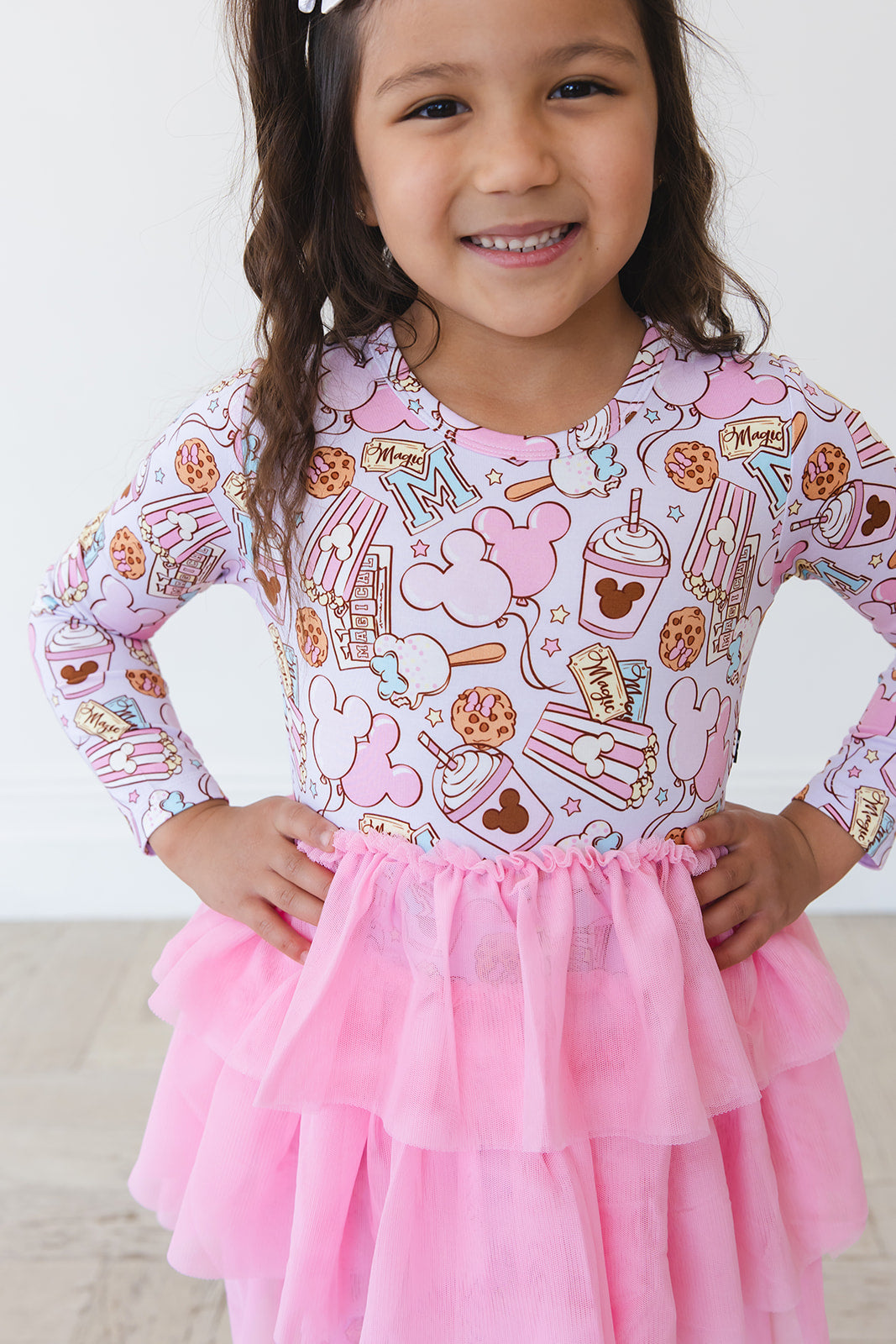 Snacks (purple) - Tutu Dress