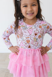 Snacks (purple) - Tutu Dress