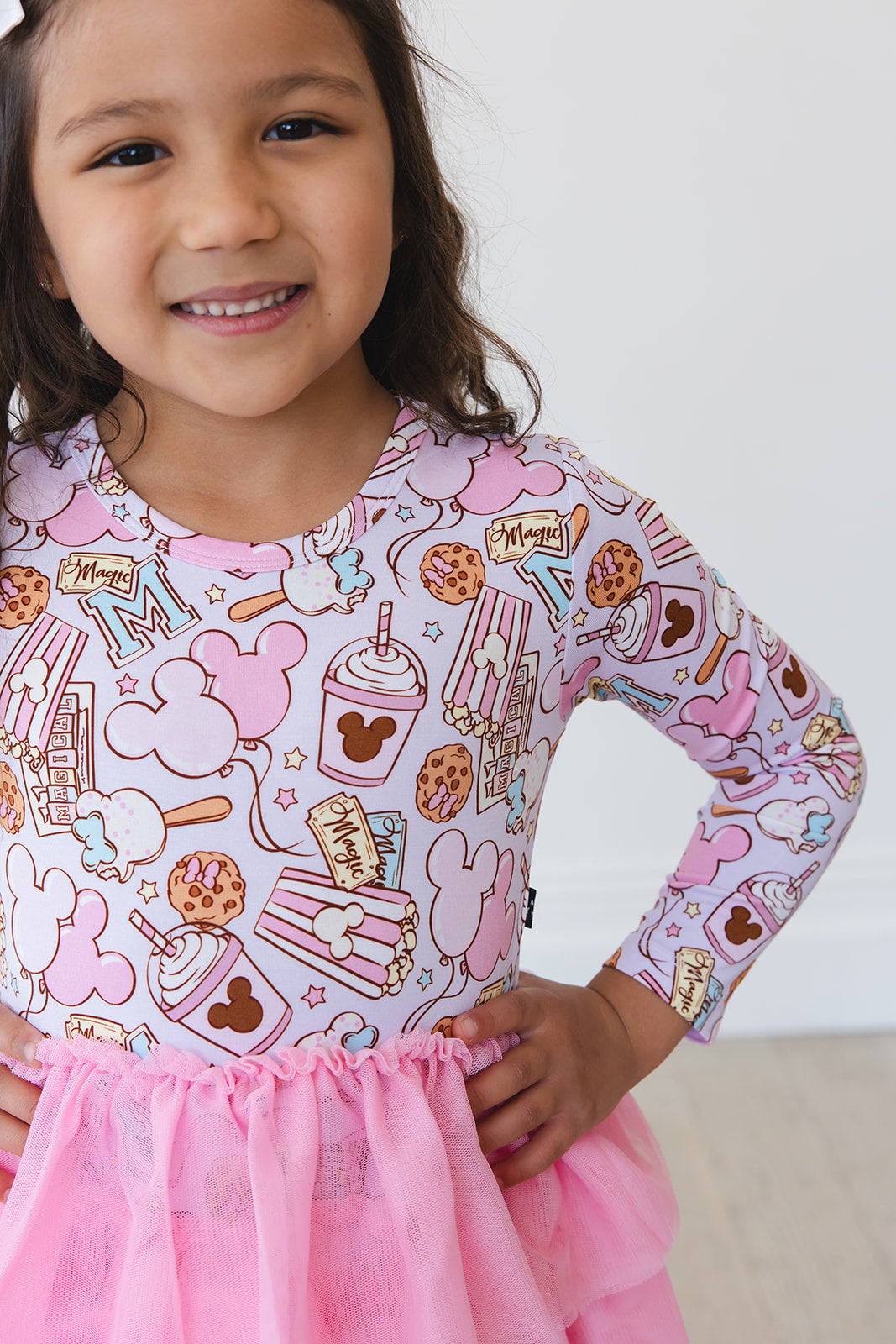 Snacks (purple) - Tutu Dress