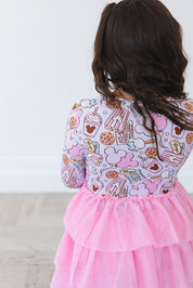 Snacks (purple) - Tutu Dress