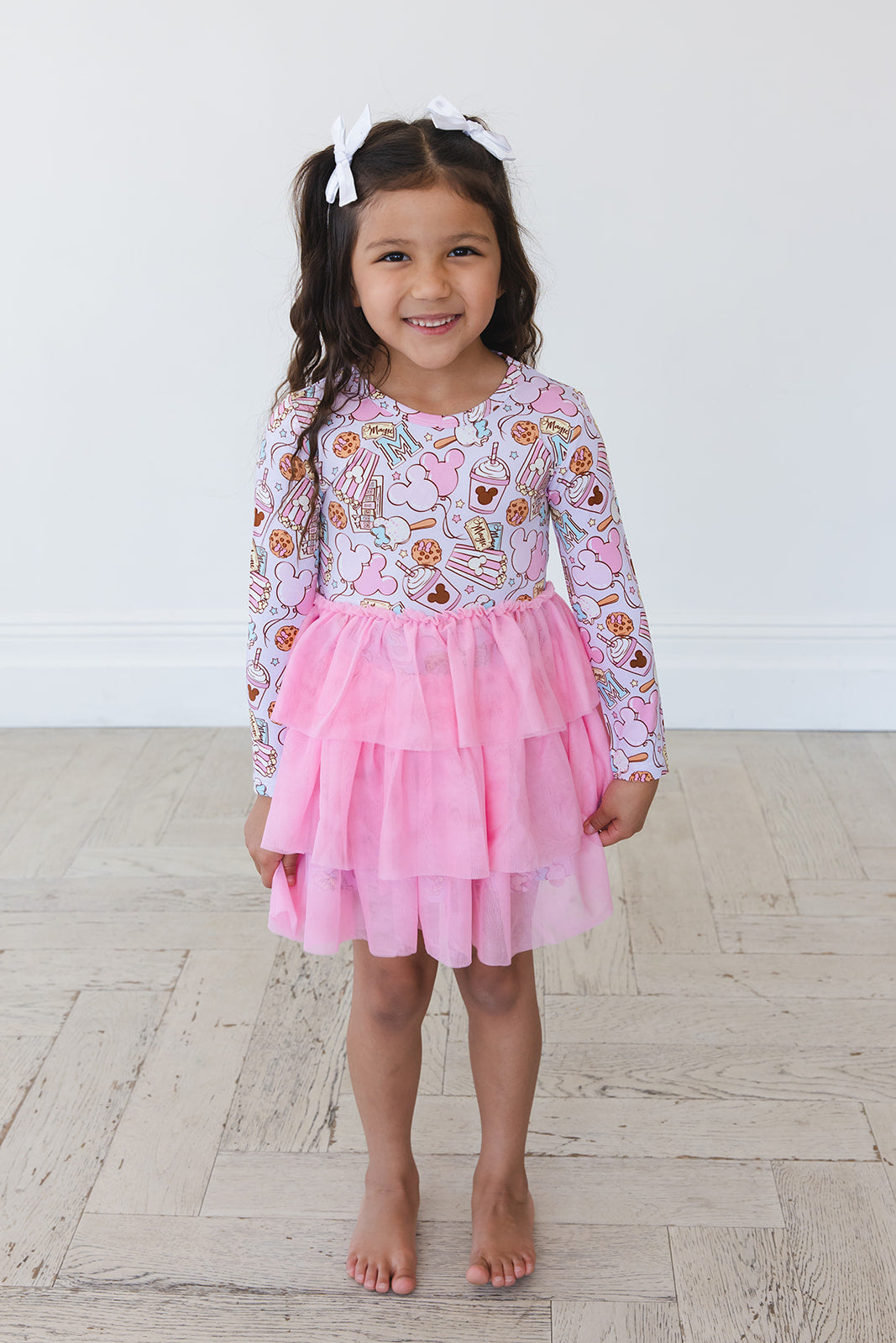Snacks (purple) - Tutu Dress