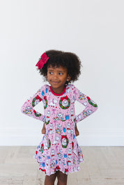 Wreath & Wiskers - Ruffle Dress