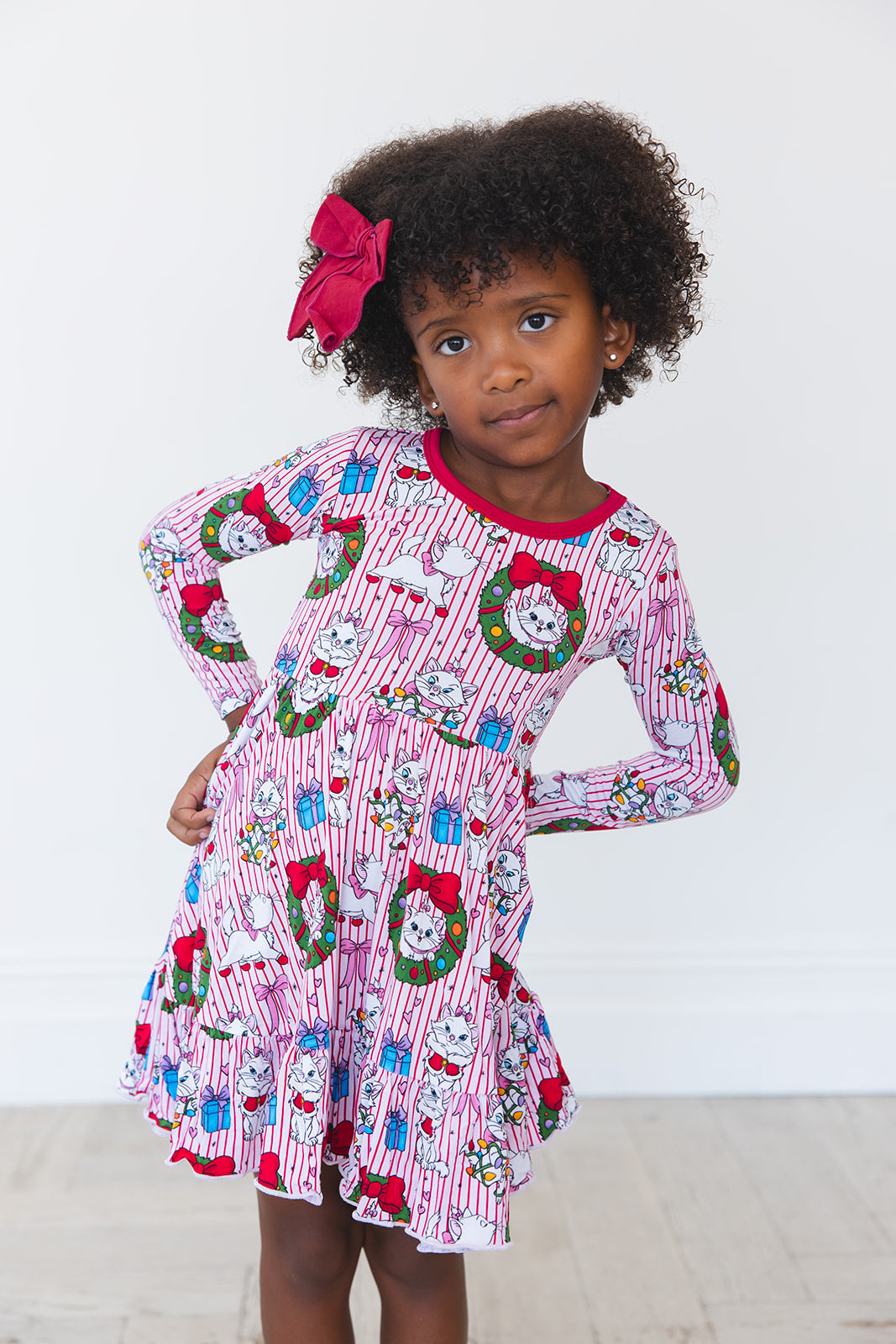 Wreath & Wiskers - Ruffle Dress