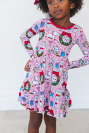 Wreath & Wiskers - Ruffle Dress