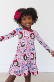 Wreath & Wiskers - Ruffle Dress