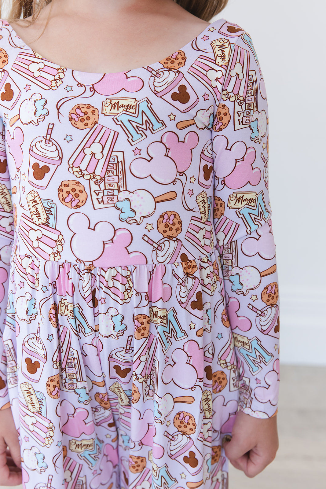 Snacks (purple) - Wide-leg Romper