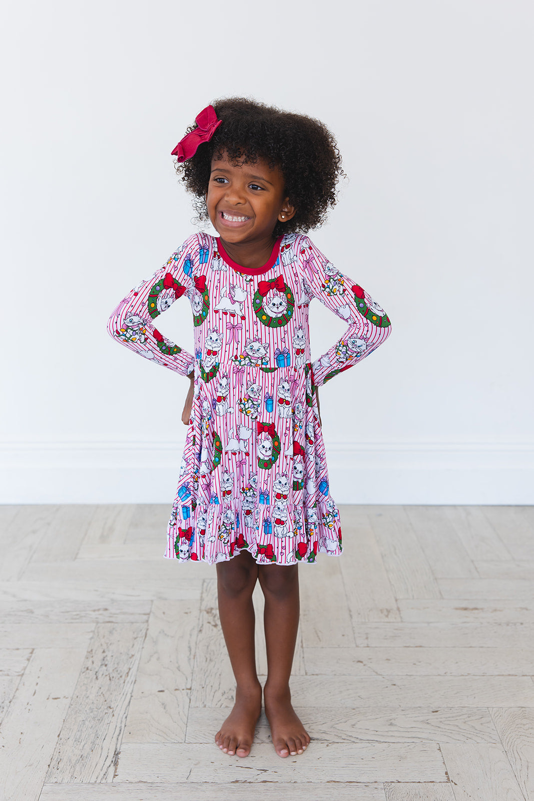 Wreath & Wiskers - Ruffle Dress